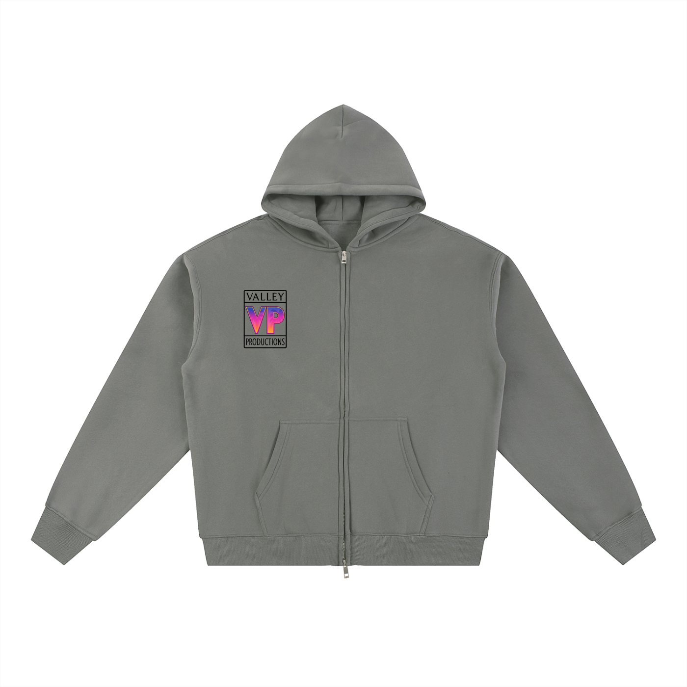 Essential Fleece Zip-Through Hoodie